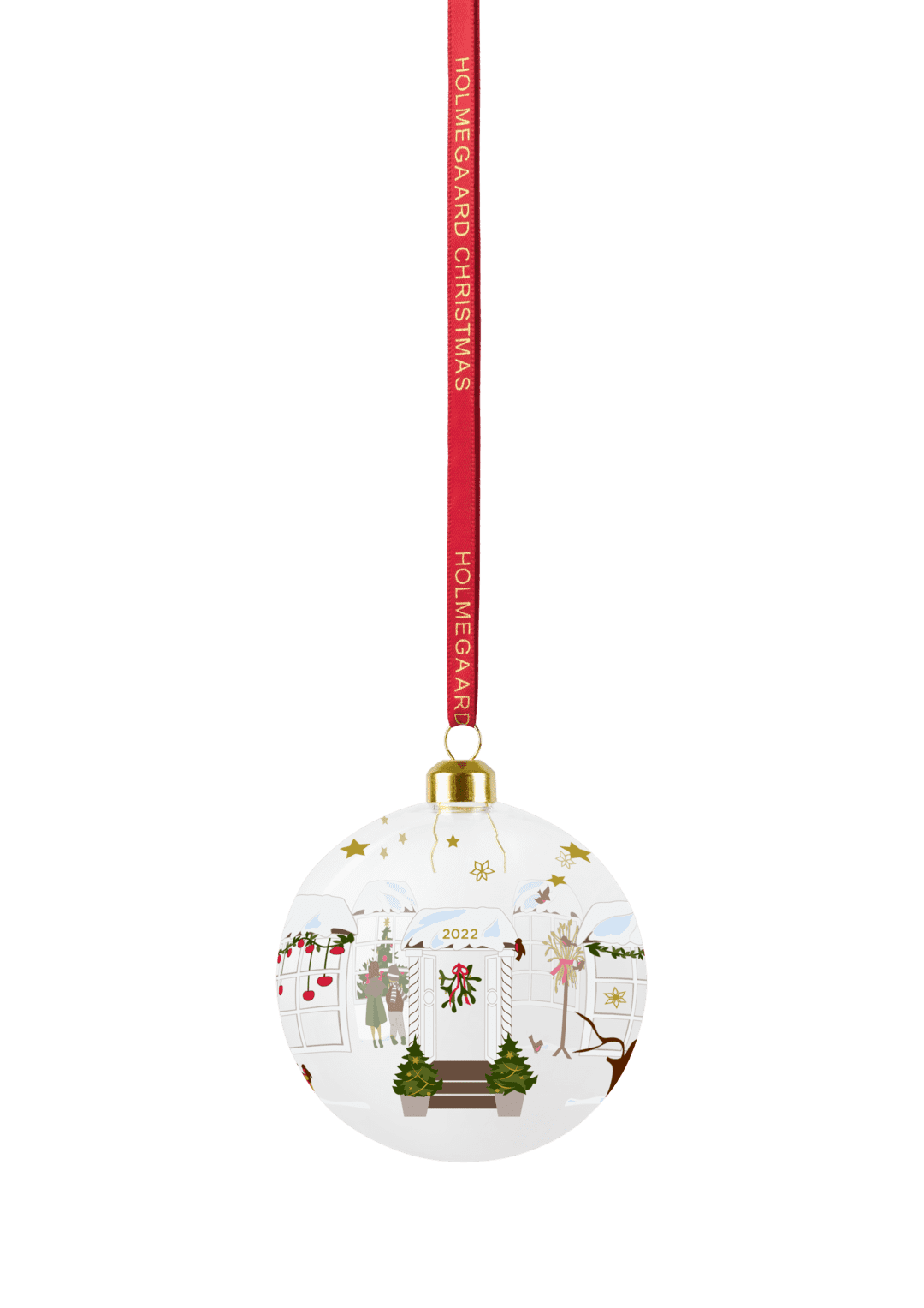 Holmegaard Christmas Annual Christmas Bauble 2022 clear *
