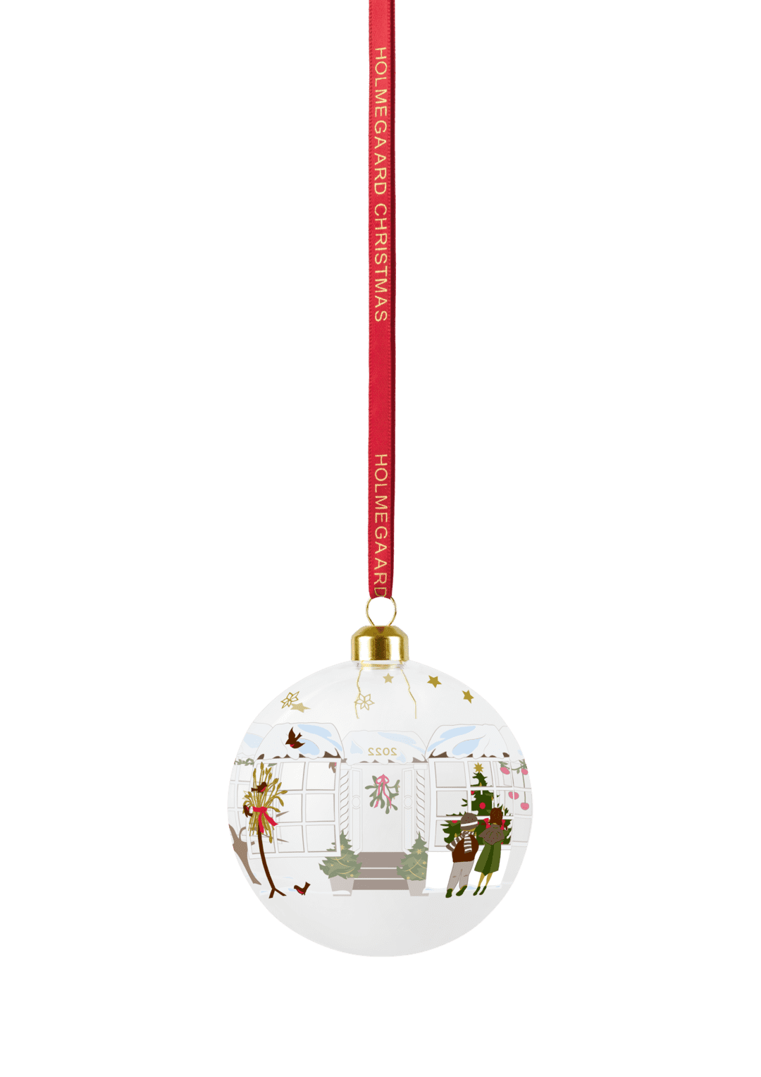 Holmegaard Christmas Annual Christmas Bauble 2022 clear *