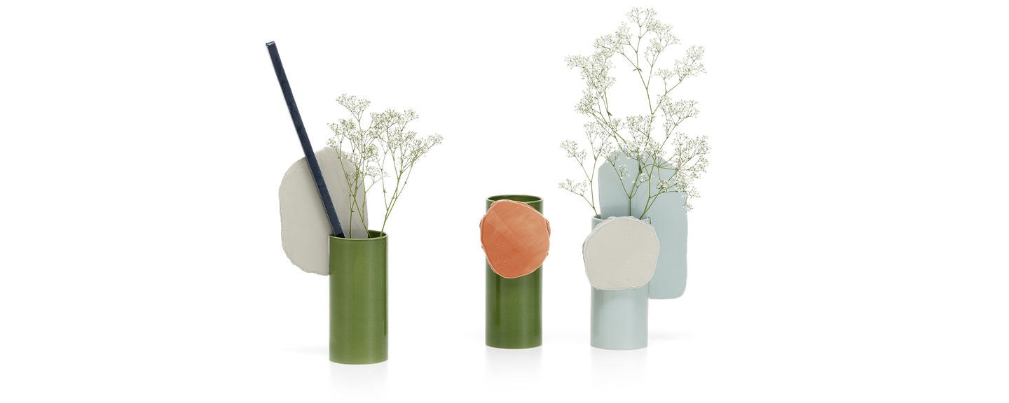 Vases Découpage, by Ronan & Erwan Bouroullec, 2020