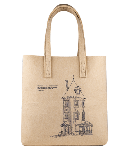 Tote bag 40x40cm Moominhouse
