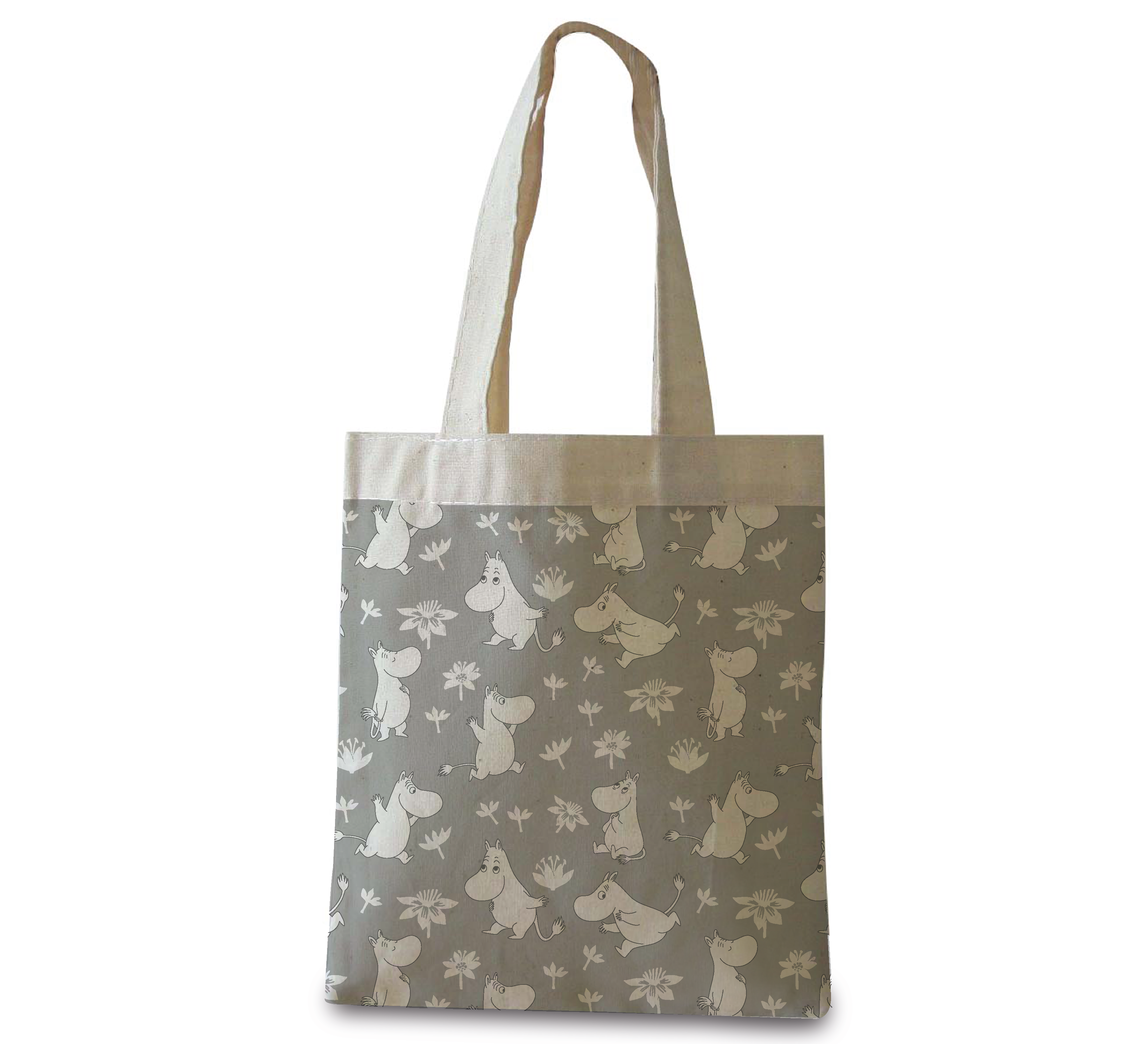 Fabric Bag -Moomin Grey