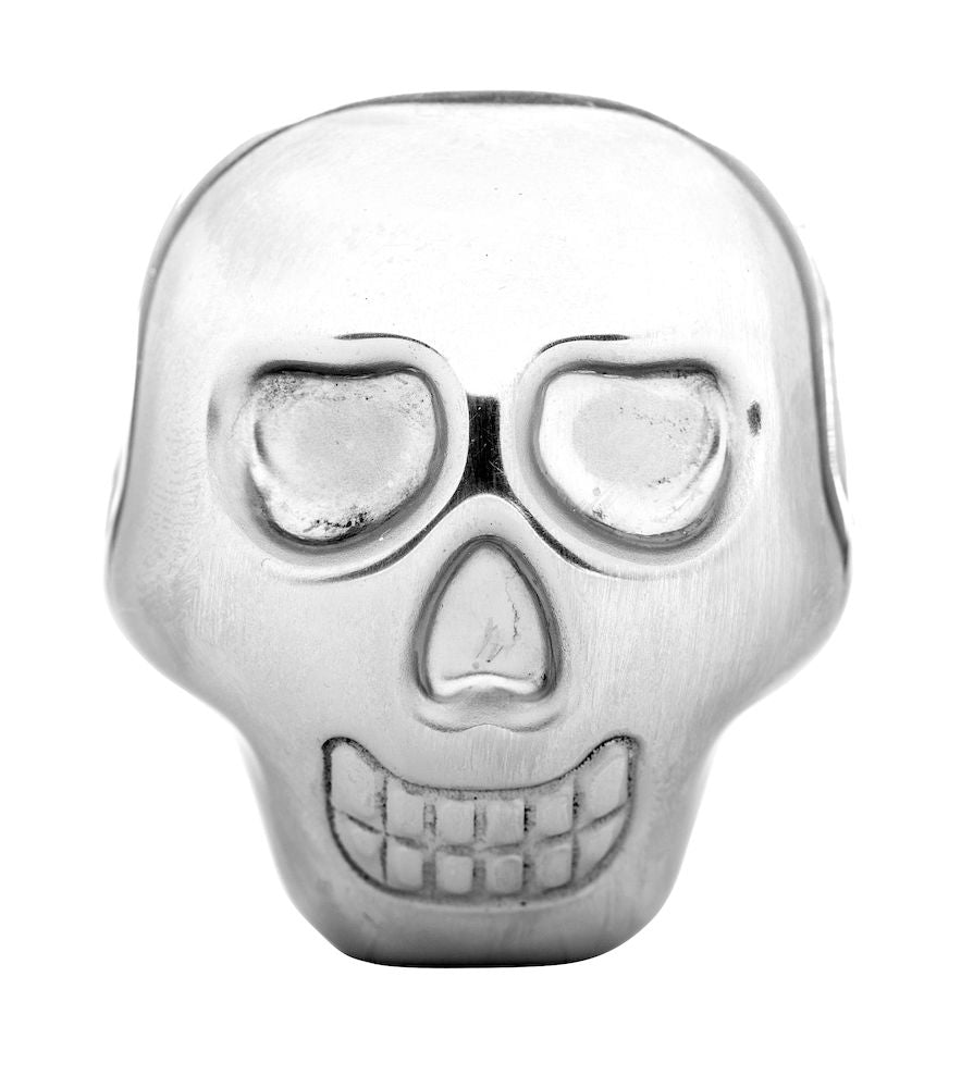 Skull icecube drink cooler stainless steel