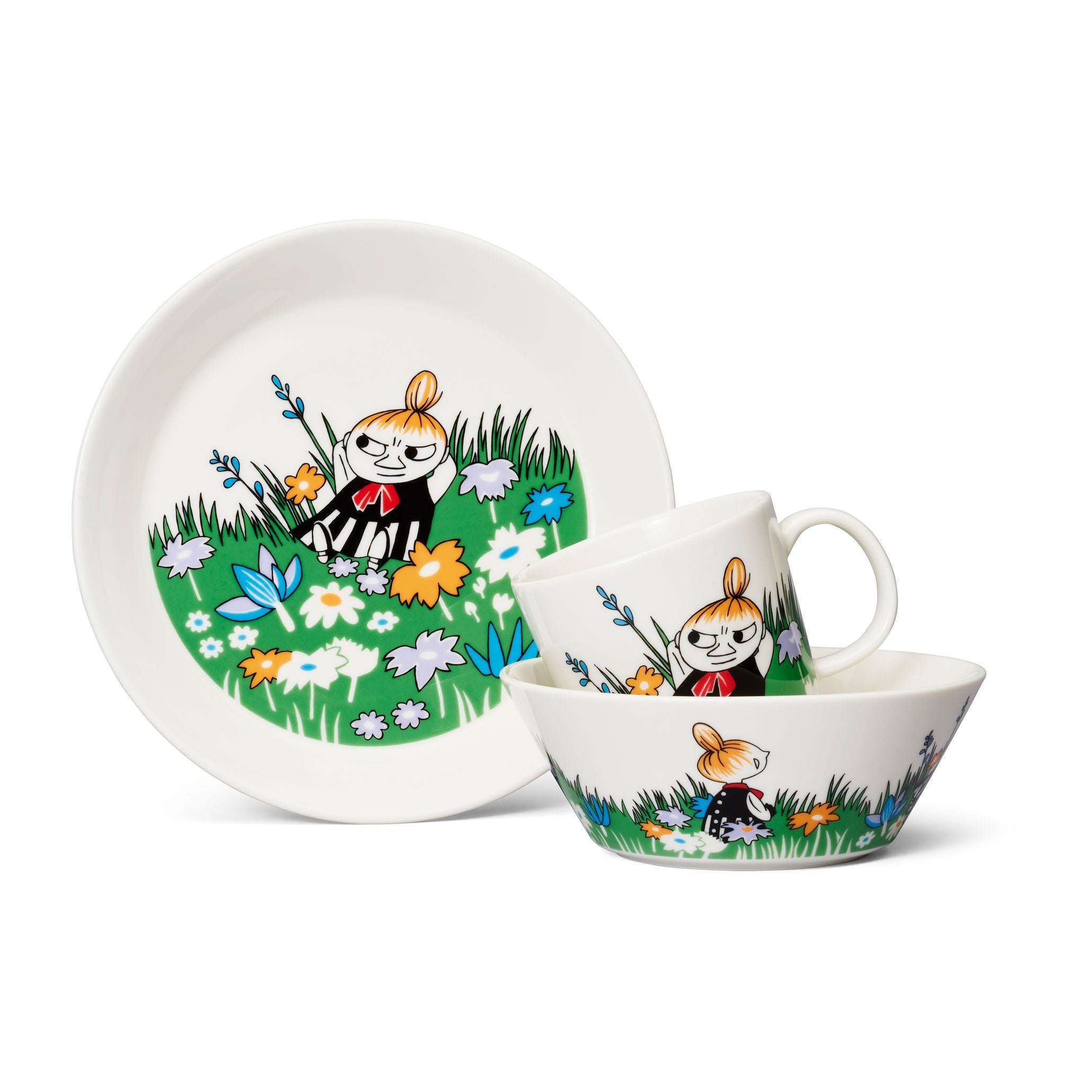 MOOMIN CLASSICS  Plate 19cm  / 7.5"  2022 Lilla My and meadow