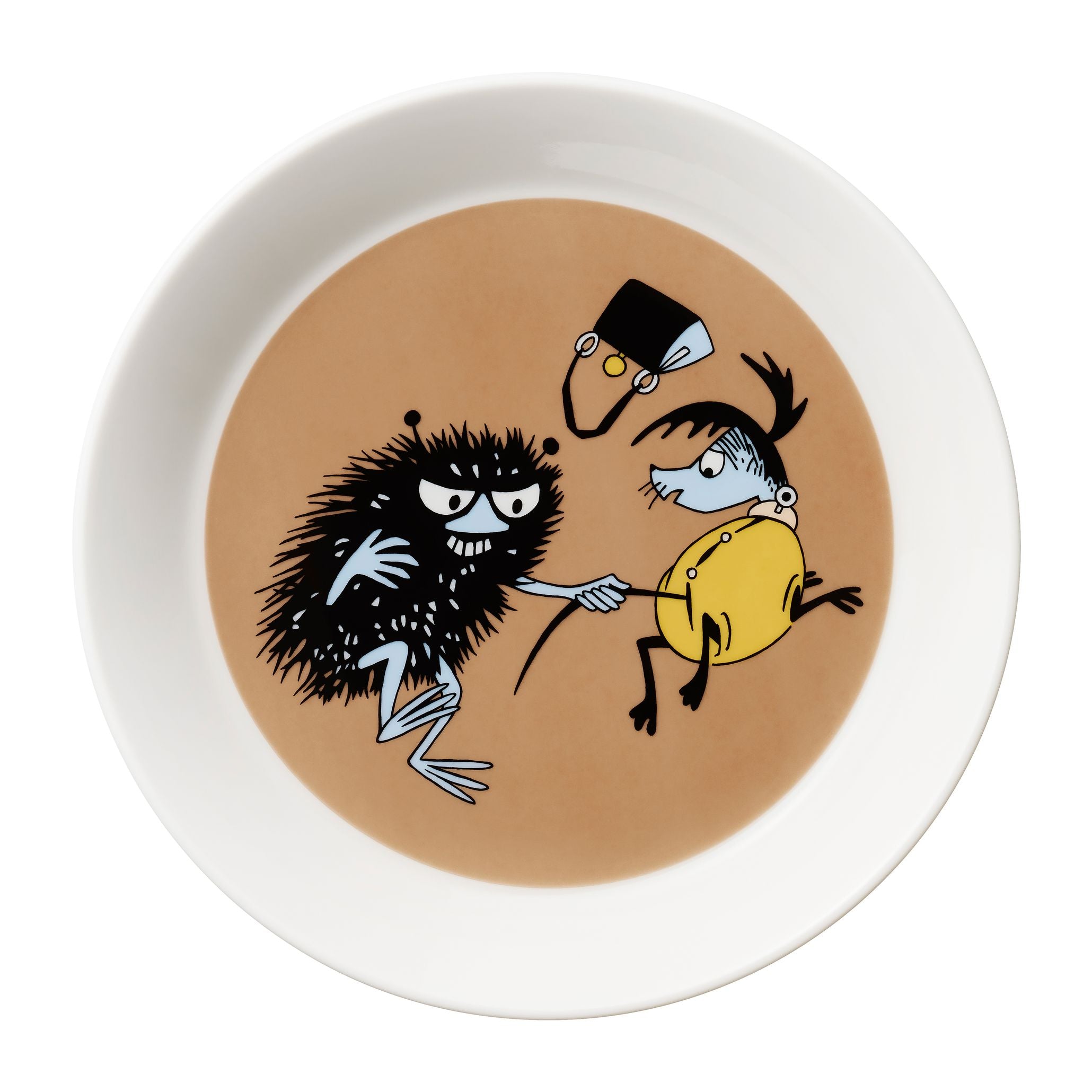 MOOMIN CLASSICS  Plate 19cm  / 7.5"  2022 Stinky in action
