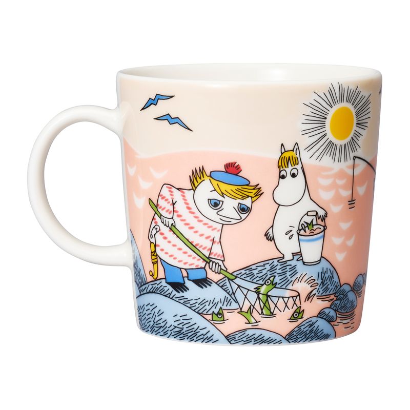 Moomin Arabia / iittala mug 300ml  / 10oz   Fishing Moomin mug 2022