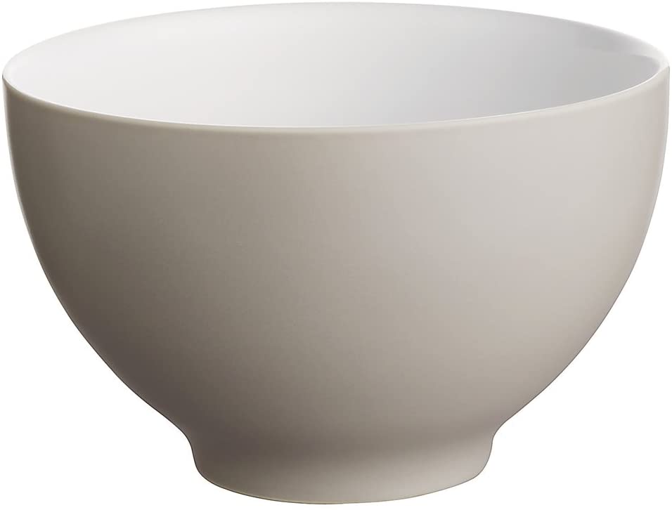 DC03/3 LG Tonale Tall bowl in stoneware, -light grey