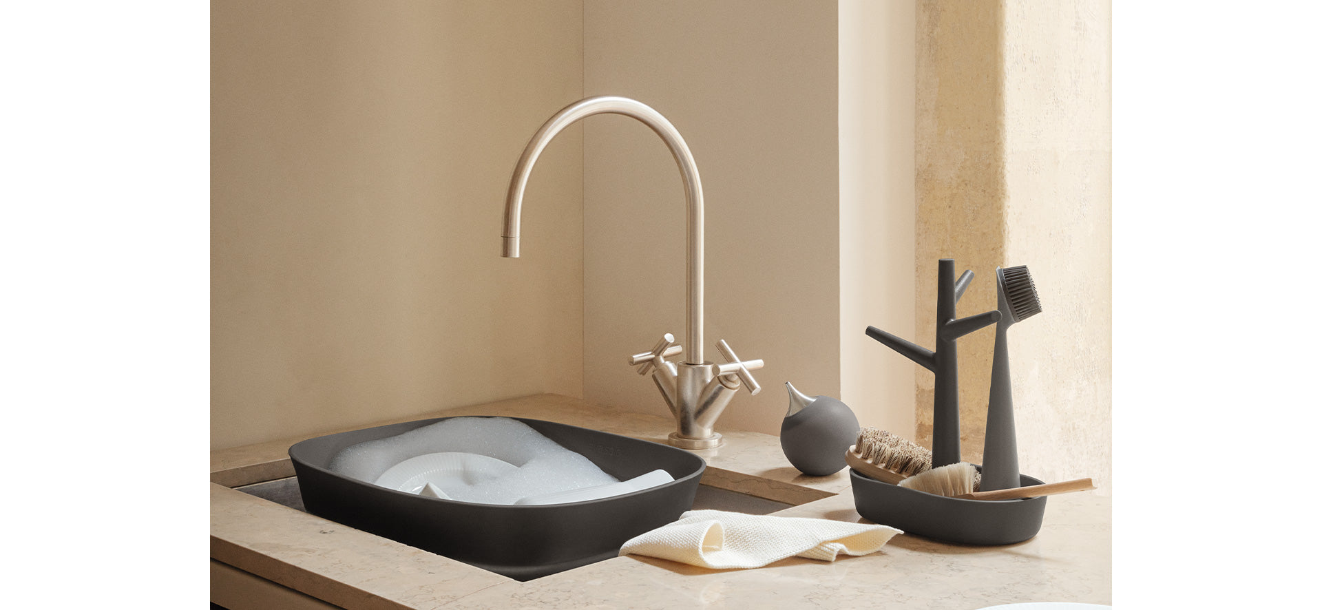 Kitchen organiser Elephant grey