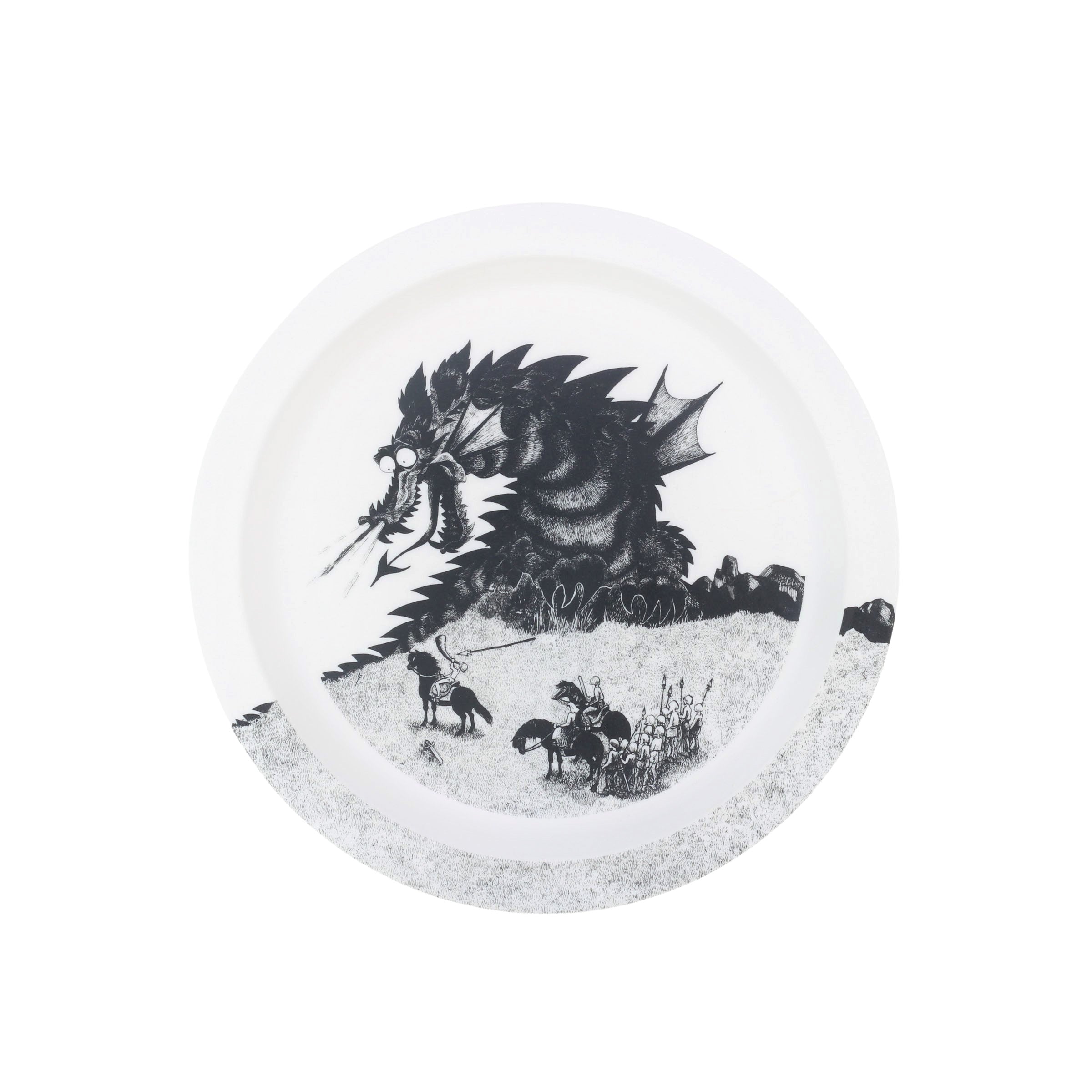 The Brothers Lionheart, Flat Plate with Edge
