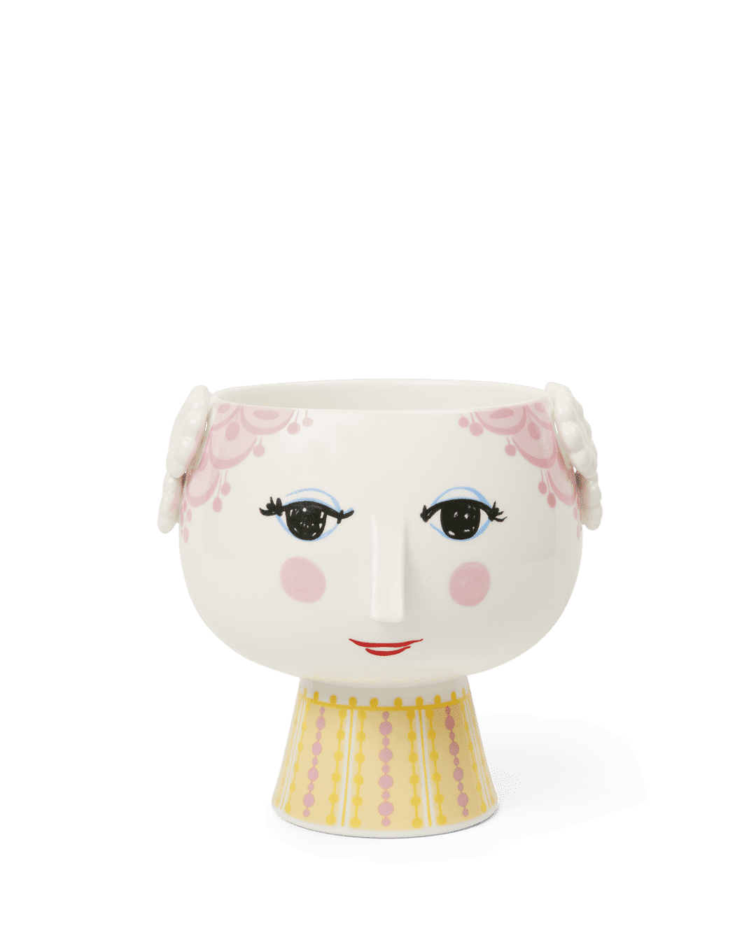 Flowerpot on Base Ø6.1 in Flowerpot on base Ø15.5 cm Pink