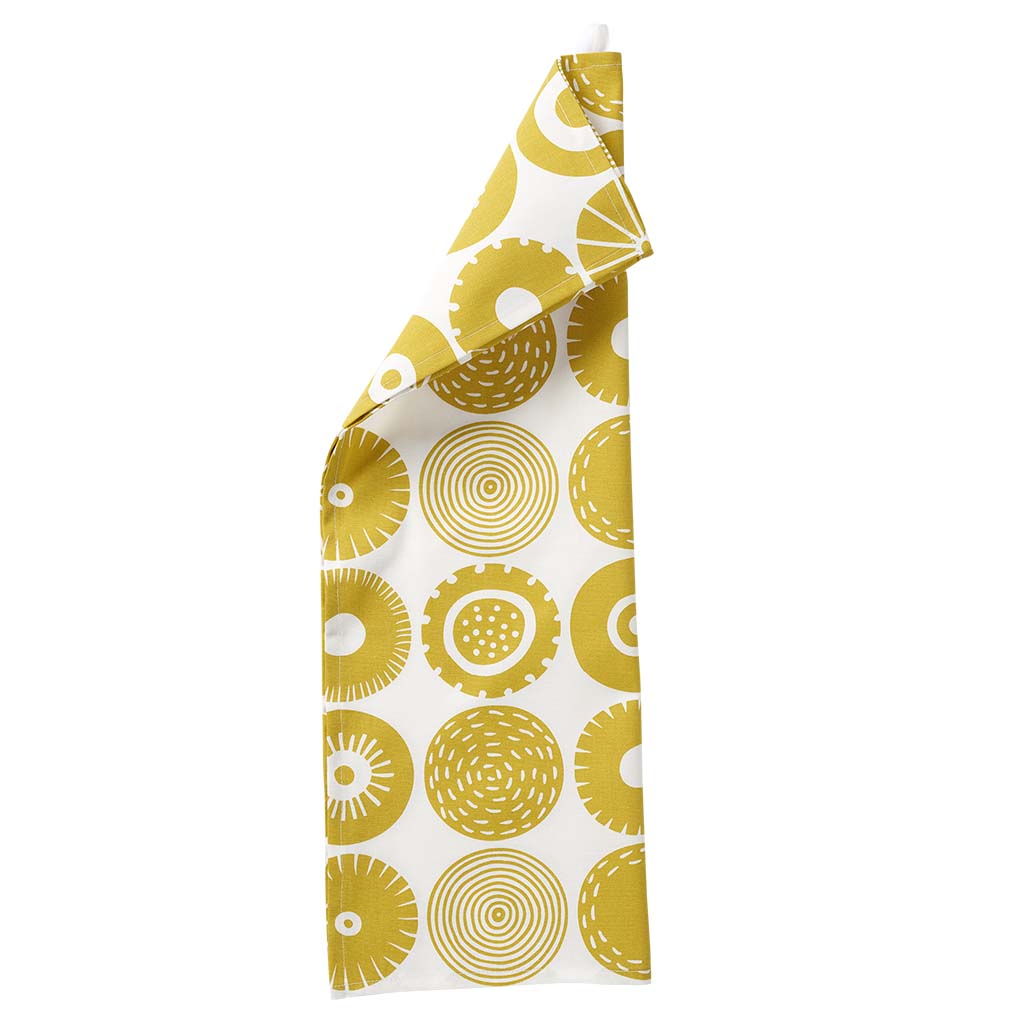 Tea towel / kitchen towel - Candy Yellow