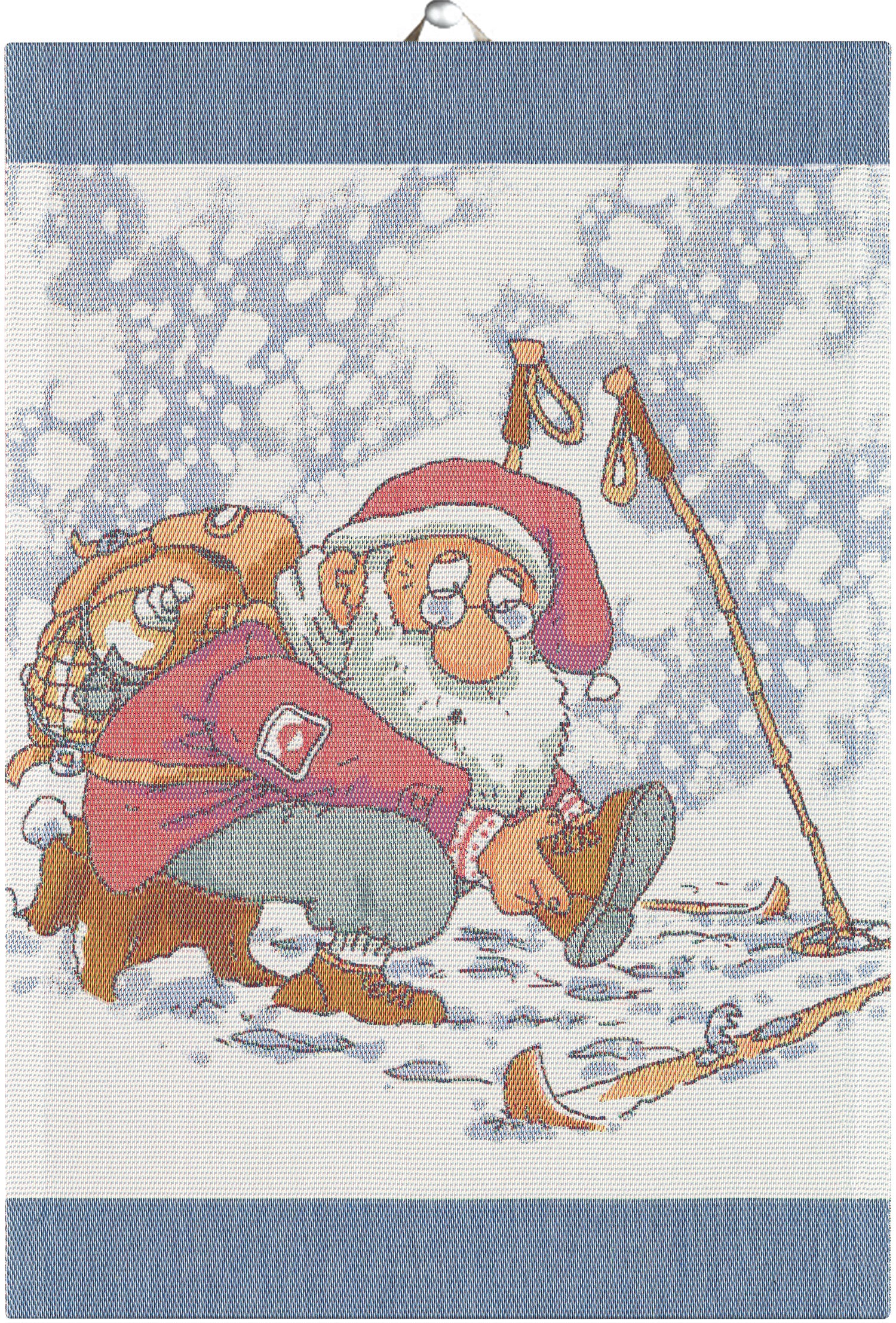 Tea towel 35X50 Christmas SKIDÅKNING