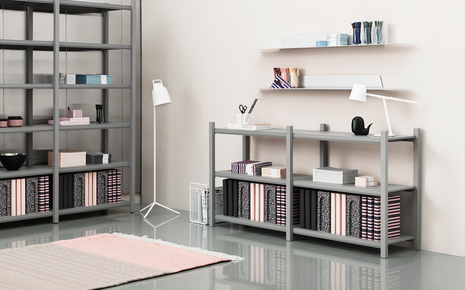 Jet Shelf 80 cm Black or white