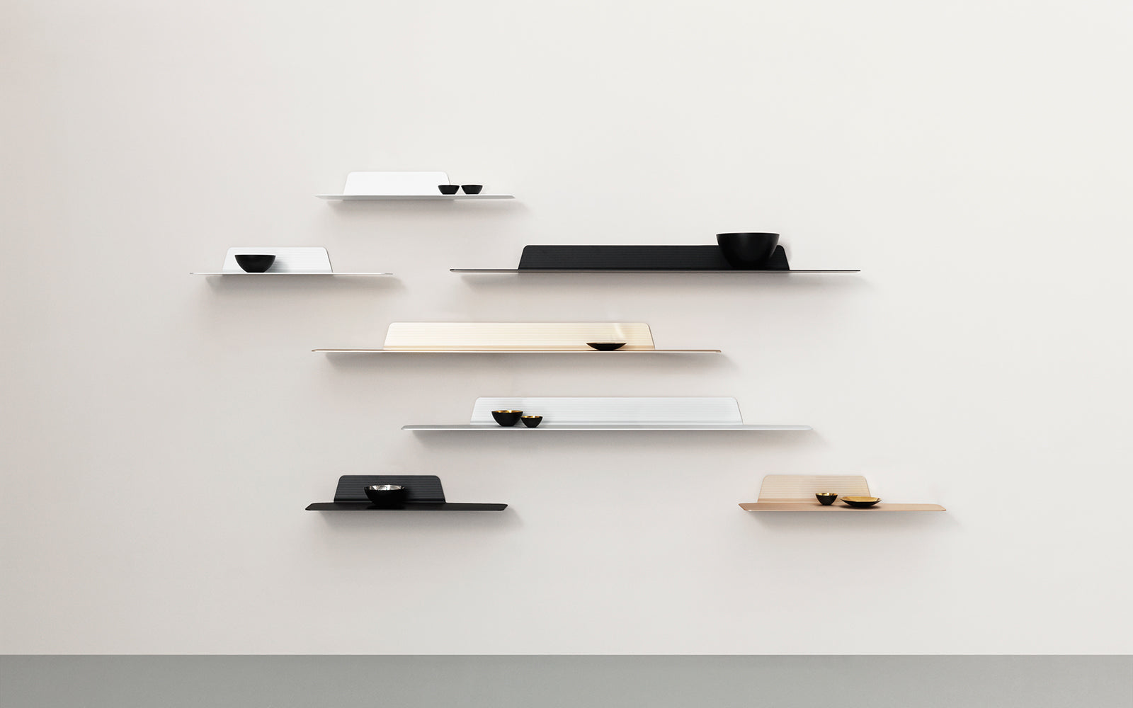 Jet Shelf 80 cm Black or white