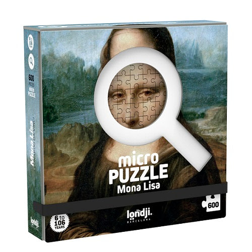 Micropuzzle - da Vinci Mona Lisa 600pc