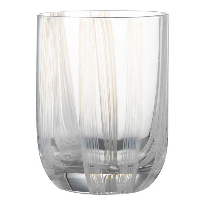 Stripe Glass 39cl White