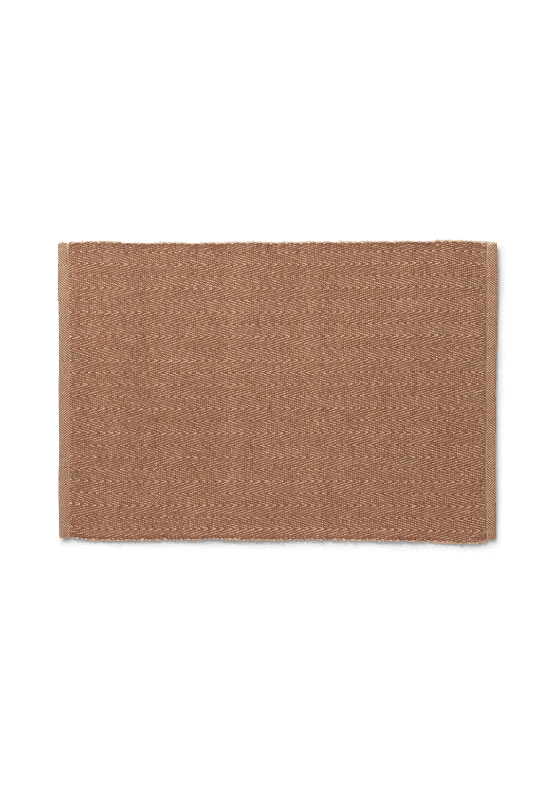 Rhombe Color HERRINGBONE TEXTILES Place mat 43x30 cm Brown