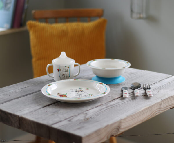 Children's dinnerware, Moomin "Gift set" 3 parts