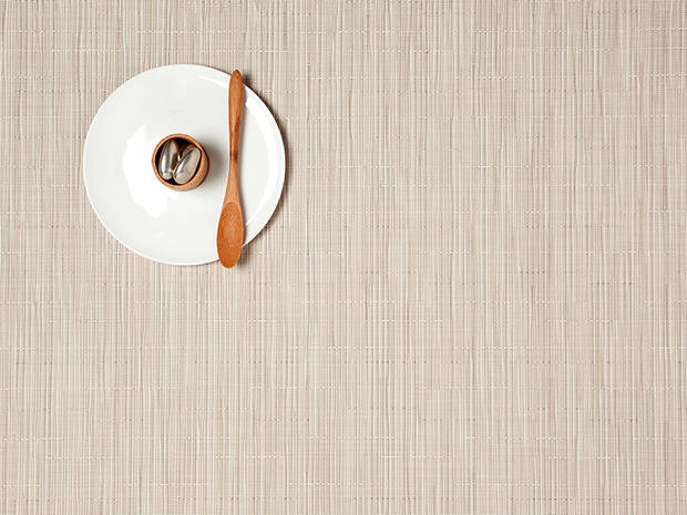 Chilewich Placemat Rectangle 14"x19" Bamboo Signature