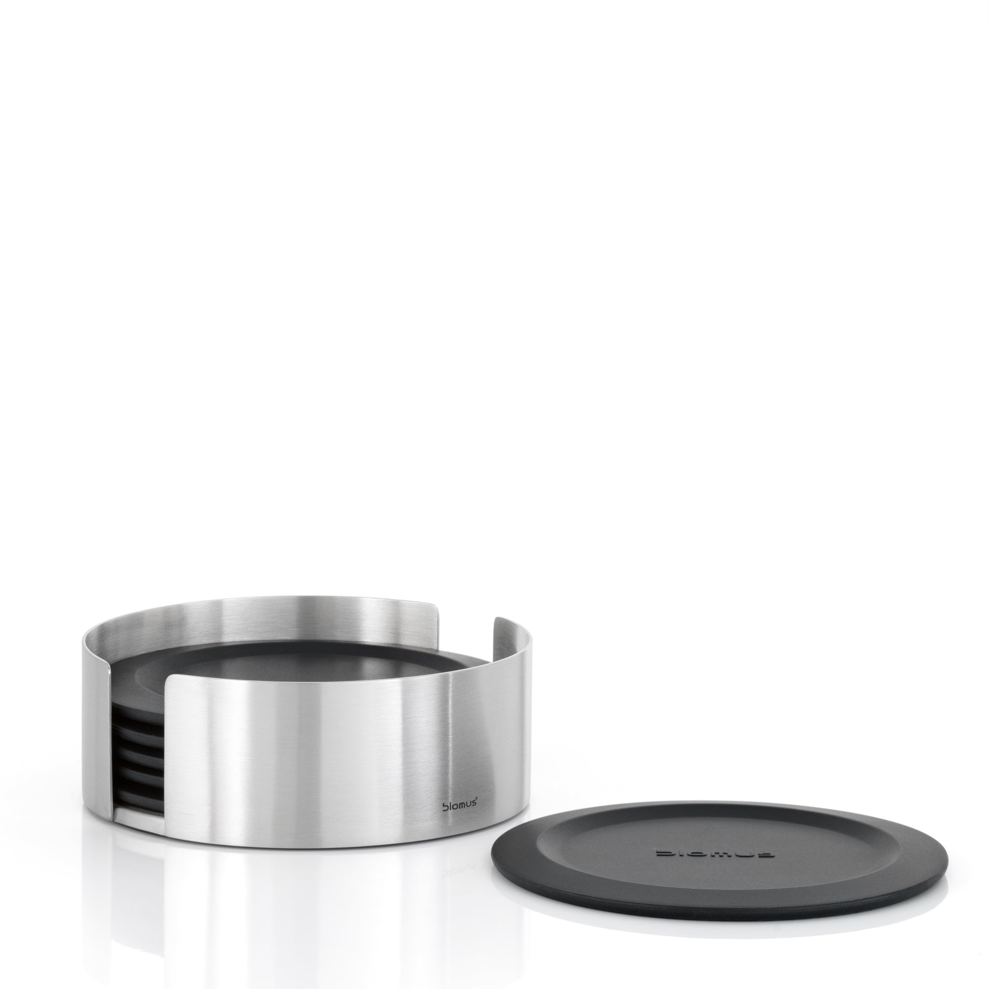 LARETO Set of 6 Coaster Stainless