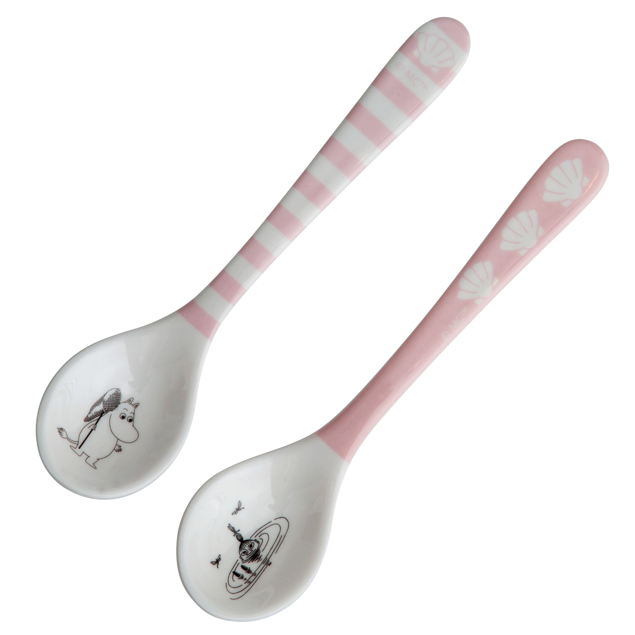 2 pack spoons MOOMIN Pink