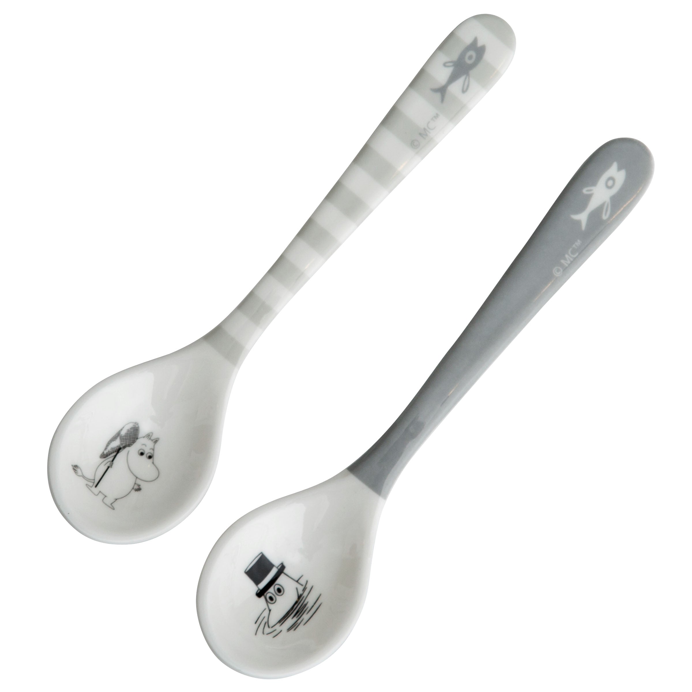 2 pack spoons MOOMIN Grey