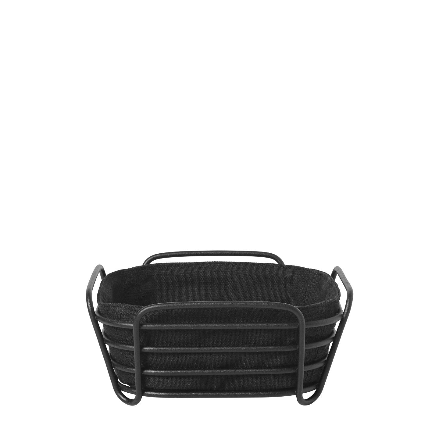 DELARA Bread Basket black, small  210 x 210 mm / 8 x 8"