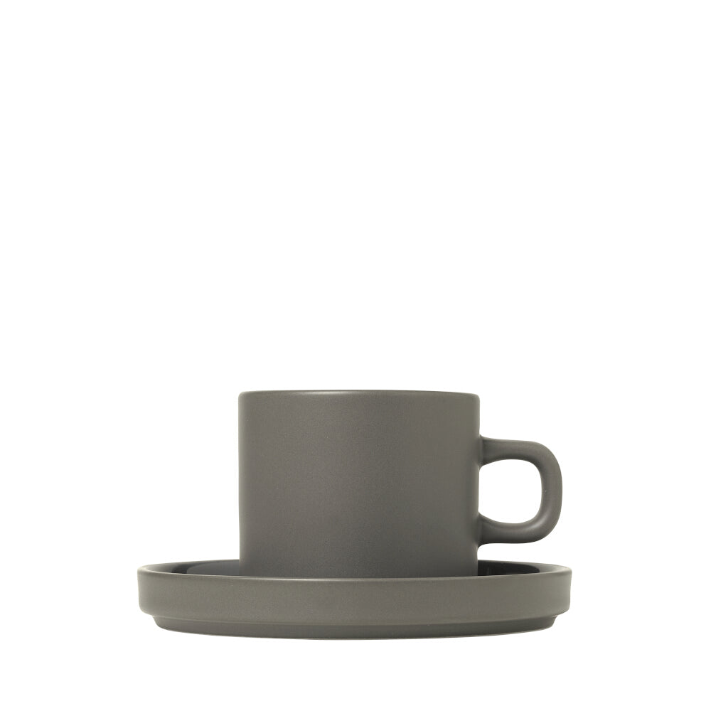 PILAR Set of 2 coffee cups 200ml / 7oz (multiple colours)