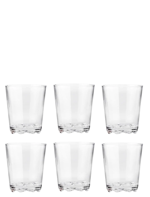 Glacier drinking glass, 0.25 l. - 6 pcs.