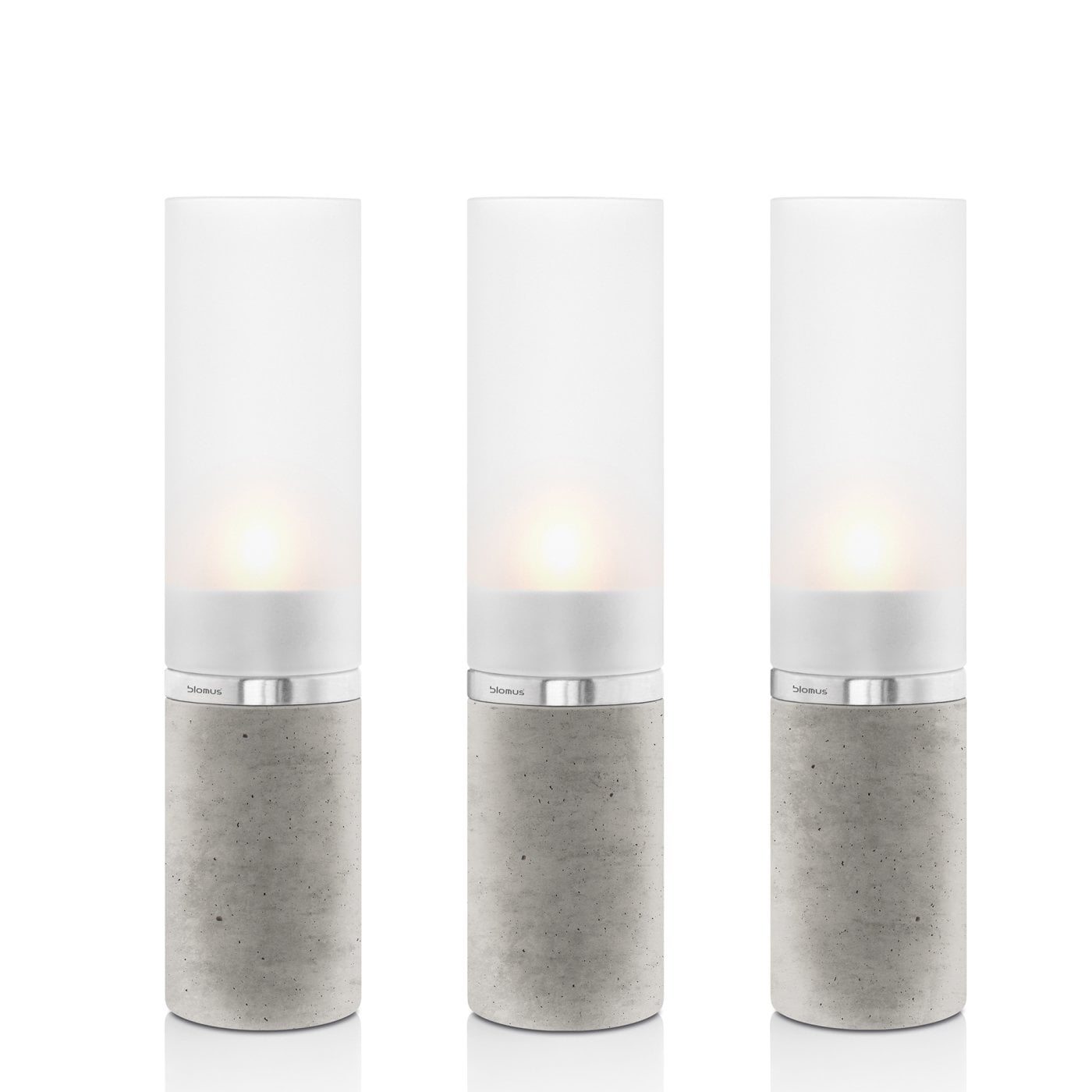 *FARO 3 pc Tealight Holder set Concrete