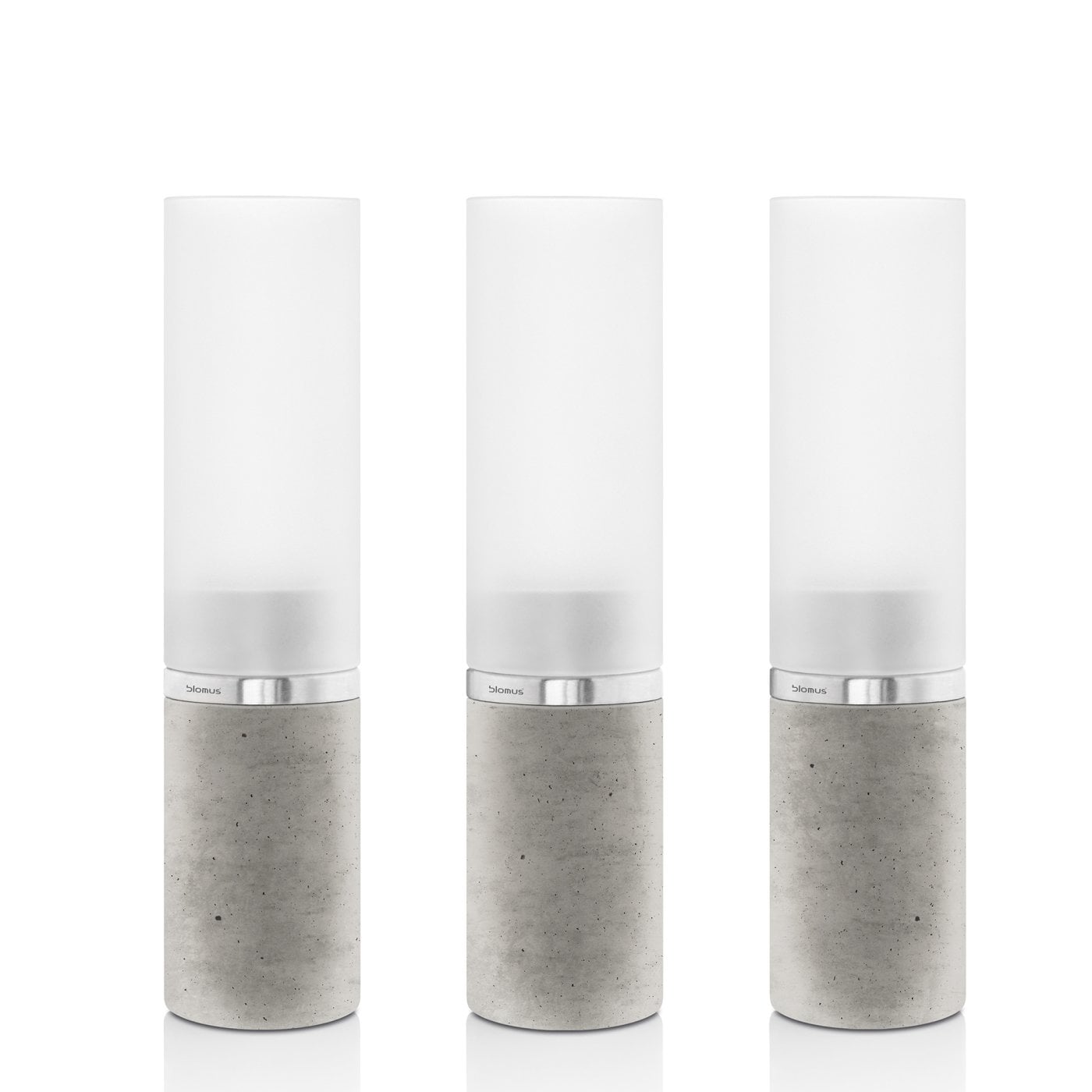 *FARO 3 pc Tealight Holder set Concrete
