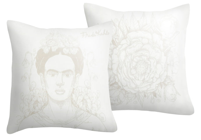 Frida Kahlo Pillow / cushion case, cotton 40x40 cm / 16 x 16 in BELLEZA