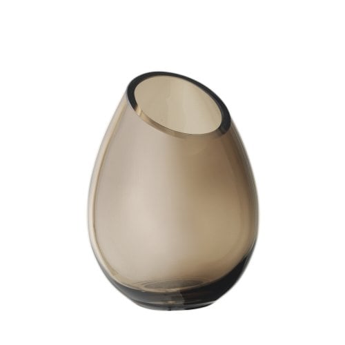 DROP Vase Small coffee  165 mm /  6.5in H x 4.9in*