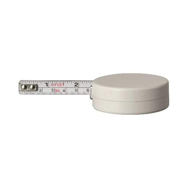 Gents stainless steel tape measure -Moonbeam (Beige)