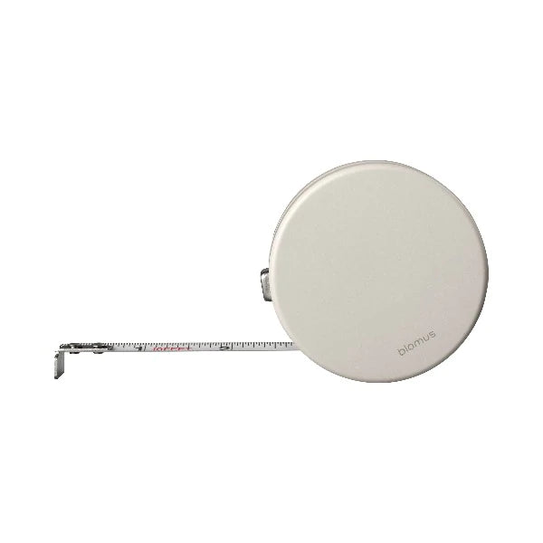 Gents stainless steel tape measure -Moonbeam (Beige)