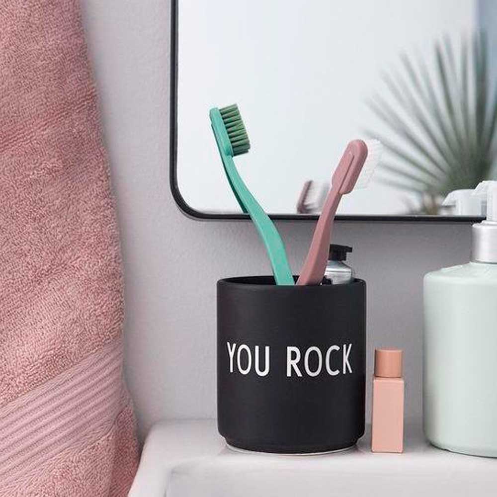 Favourite Cup YOU ROCK ( Black )