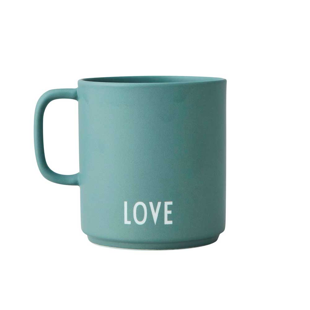 Favourite cup with handle mug FAMILY GRANDDAD ( Dark green )