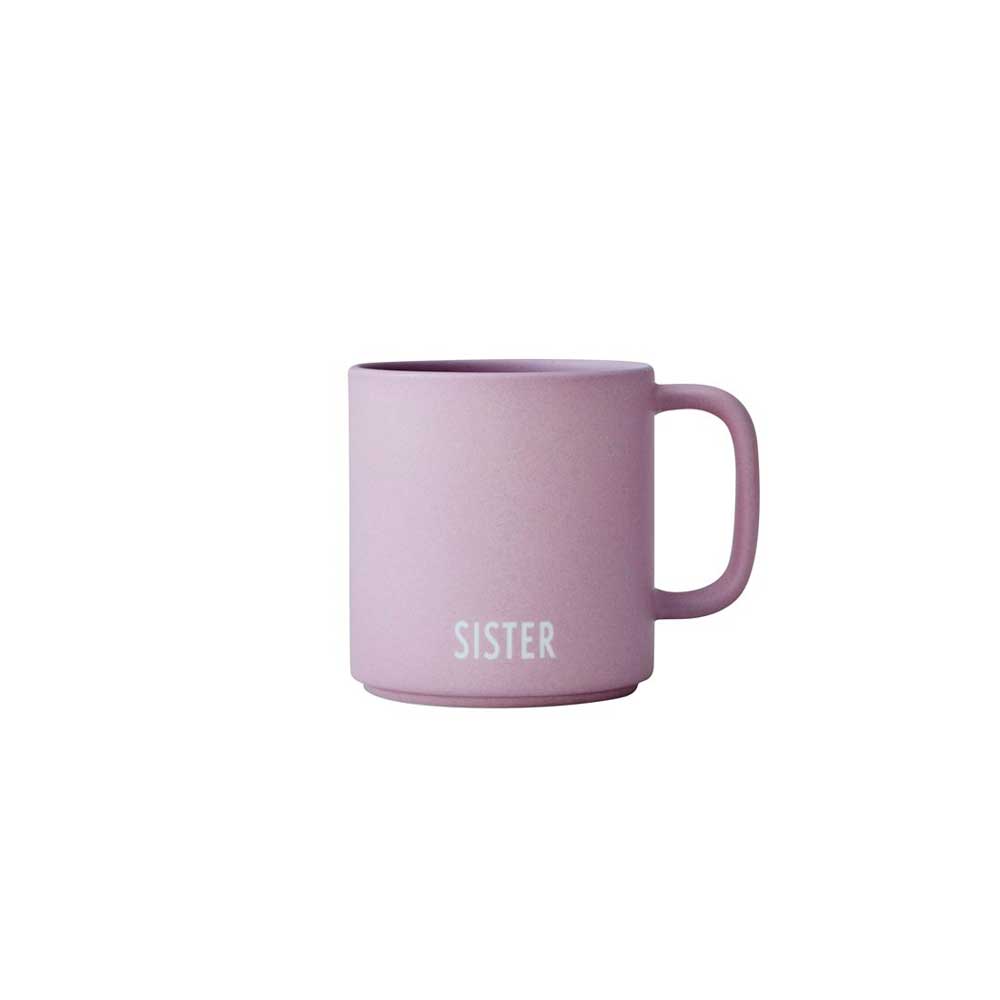 Favourite cup with handle mug SIBLINGS SISTER ( Lavender )