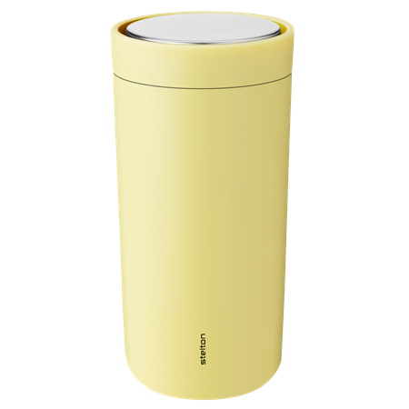 To Go Click steel cup 0,4L SOFT YELLOW
