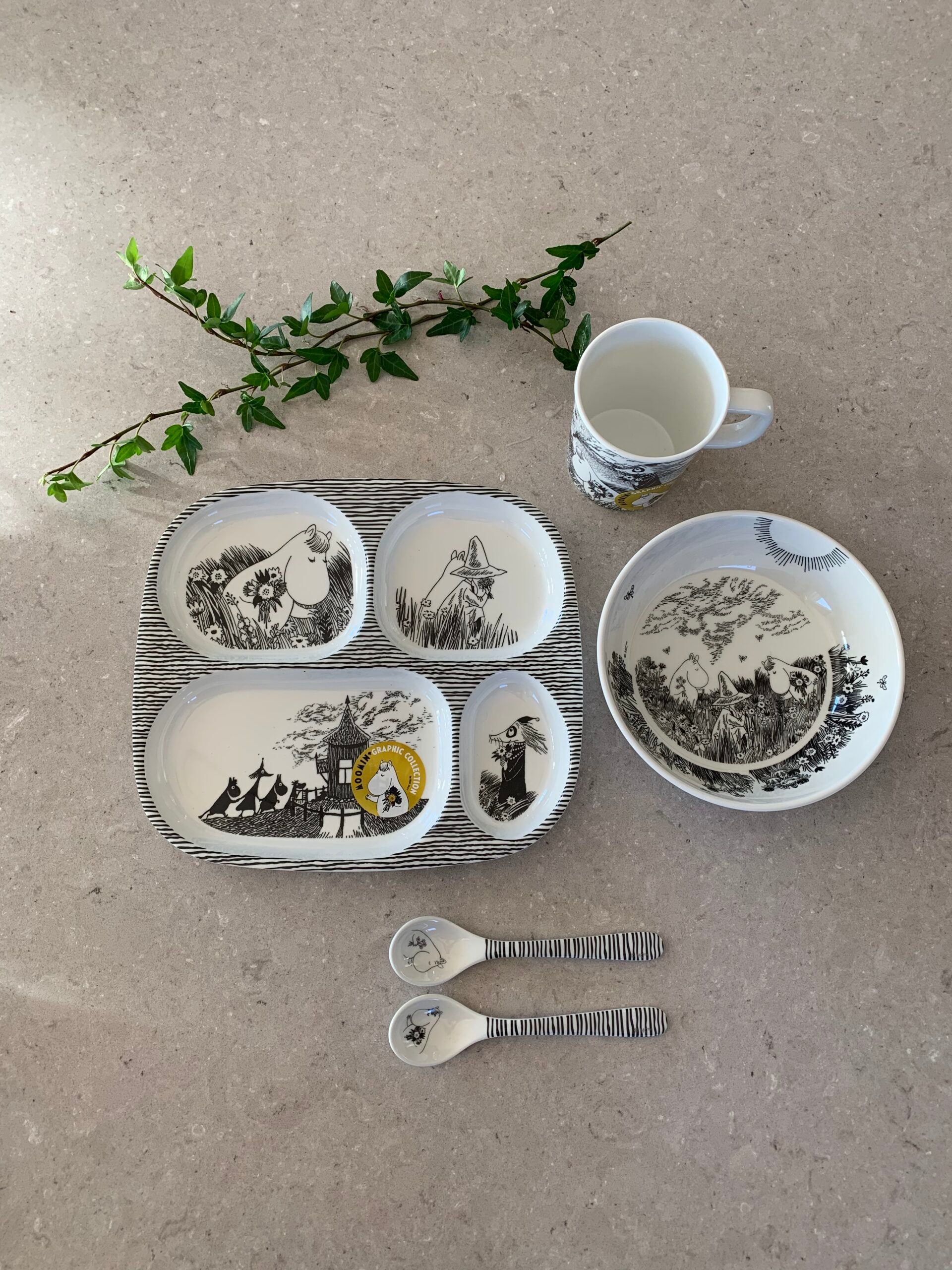 Moomin Graphic Bowl