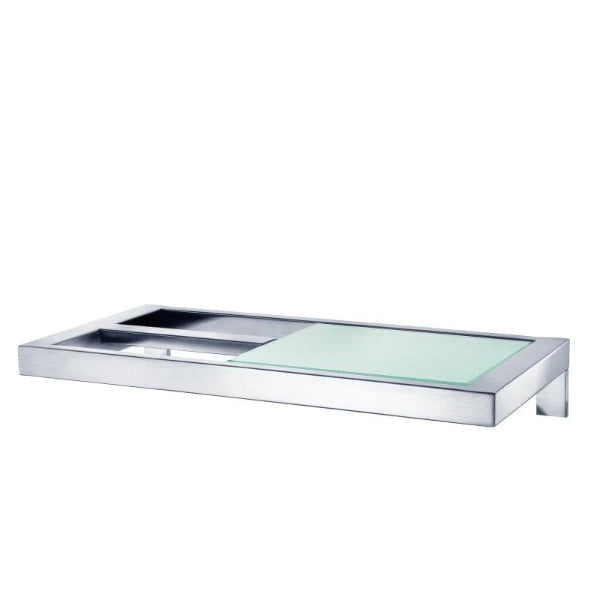 MENOTO TP Hldr wShelf Menoto Brushed *
