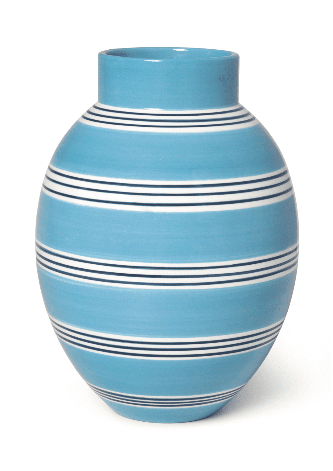 Omaggio Nuovo Vase blue H30 cm H: 11.8" Ø: 8.7"