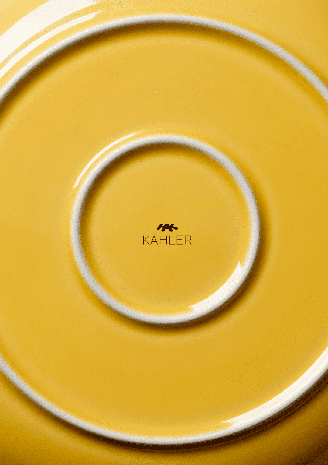 Colore Plate Ø27 cm saffron yellow
