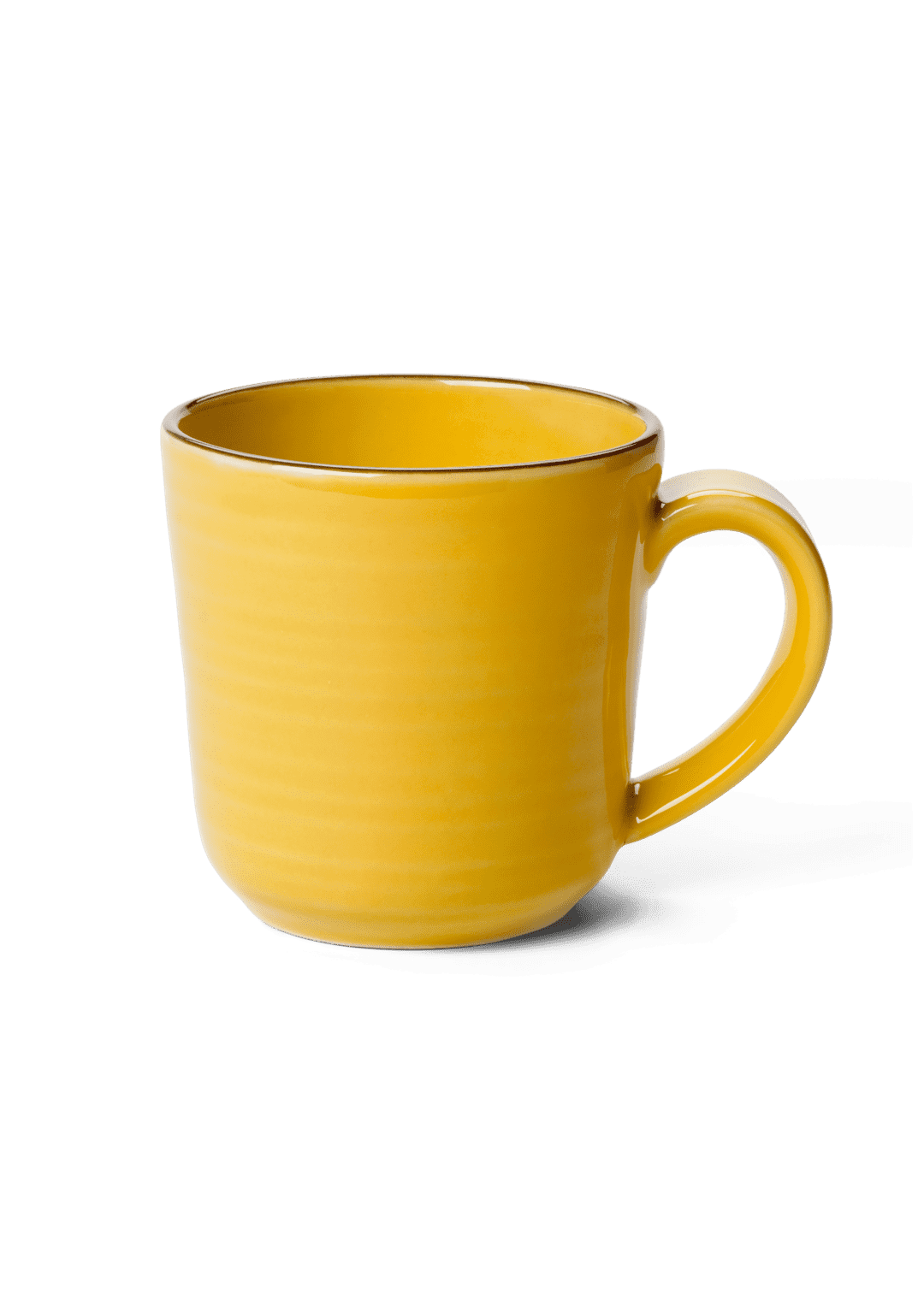 Colore Mug with handle 33cl saffron yellow