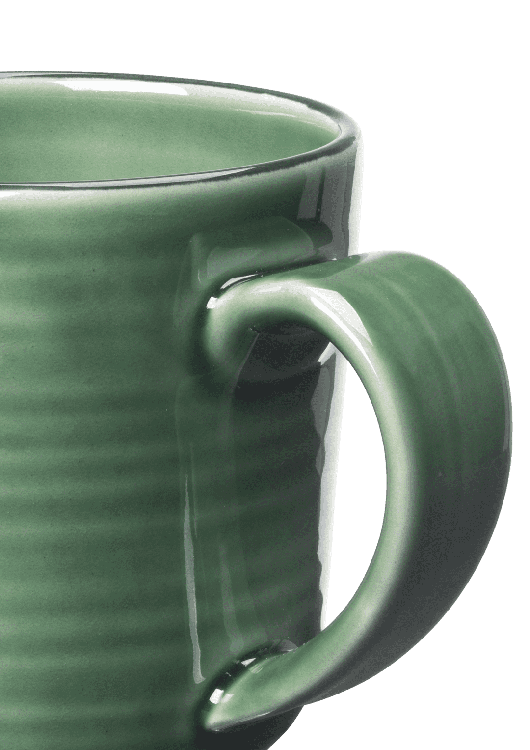 Colore Mug with handle 33cl sage green