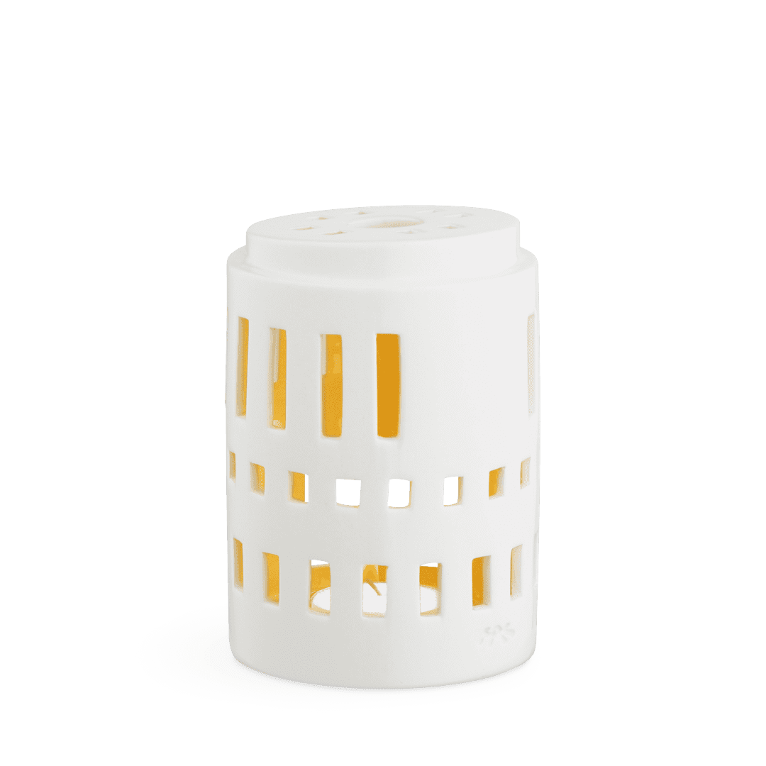 Kähler Design Urbania Votive Candle House Little Tower White