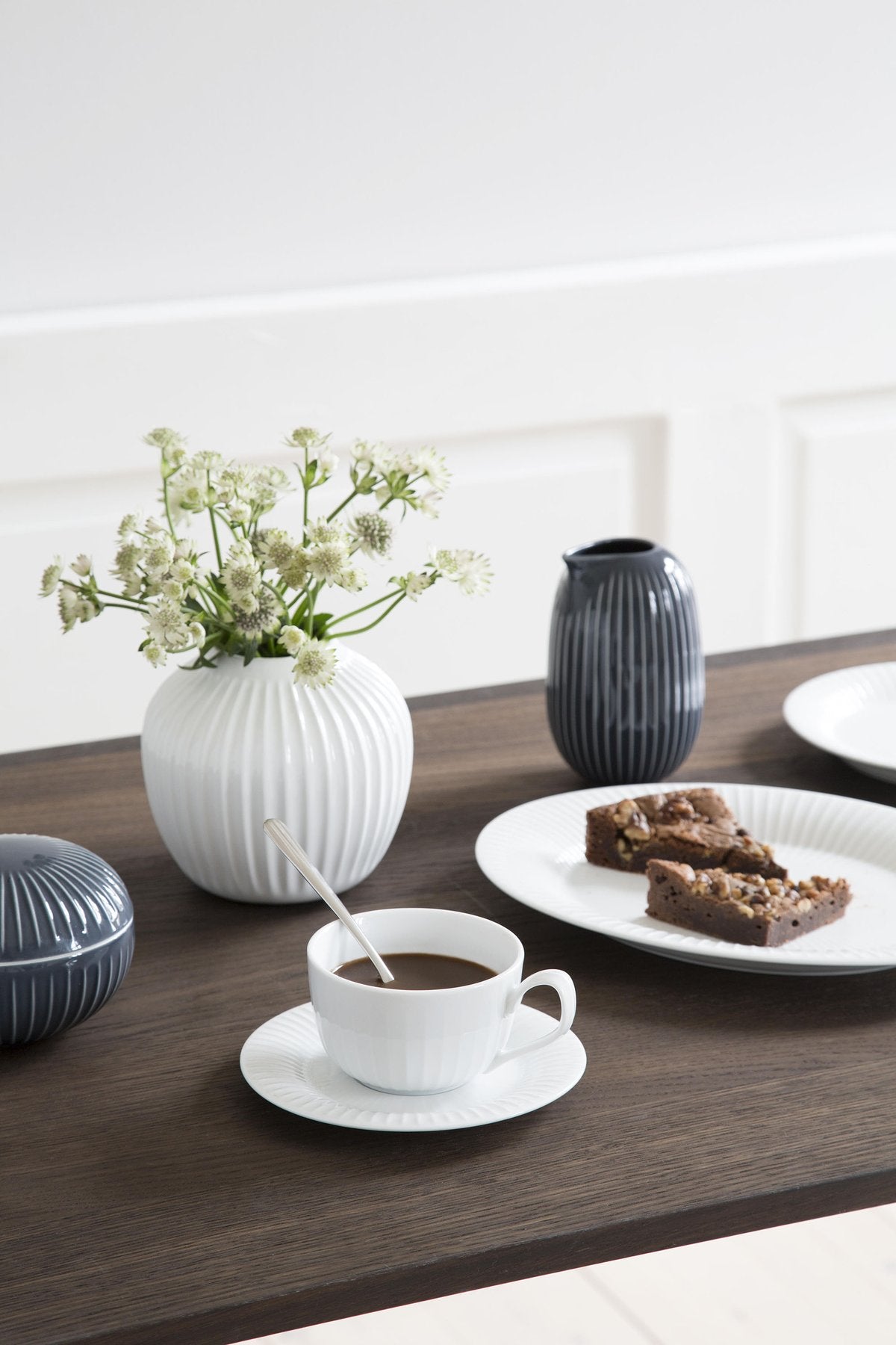 Kähler Hammershoi Vase H12,5 White