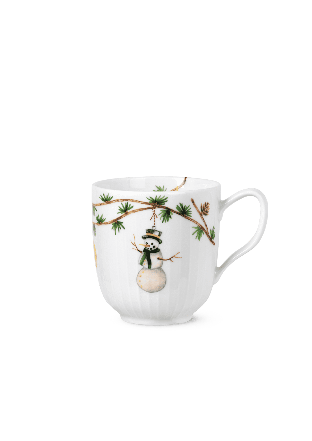 Hammershøi Christmas Mug 33 cl  2019 white w. deco