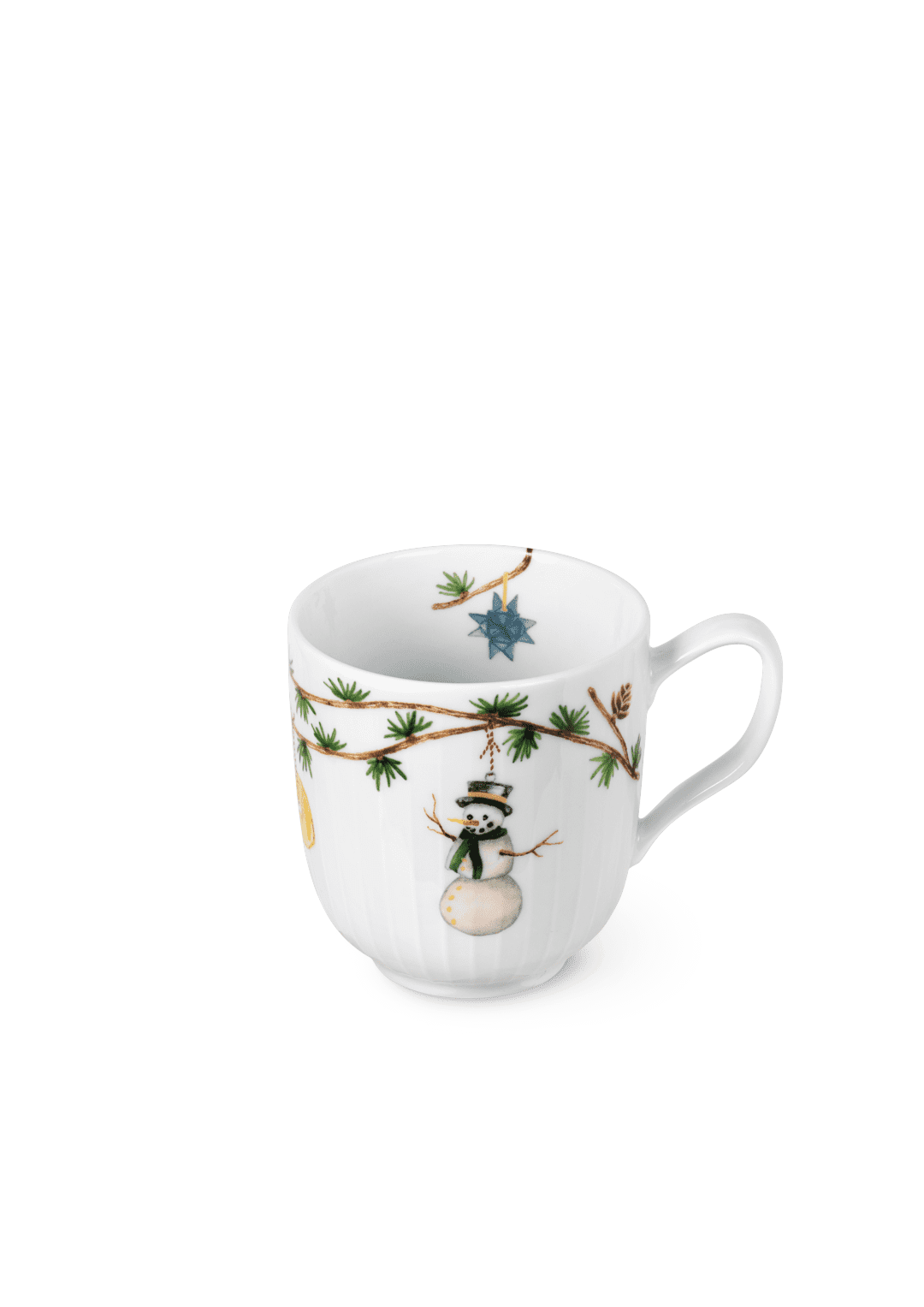 Hammershøi Christmas Mug 33 cl  2019 white w. deco