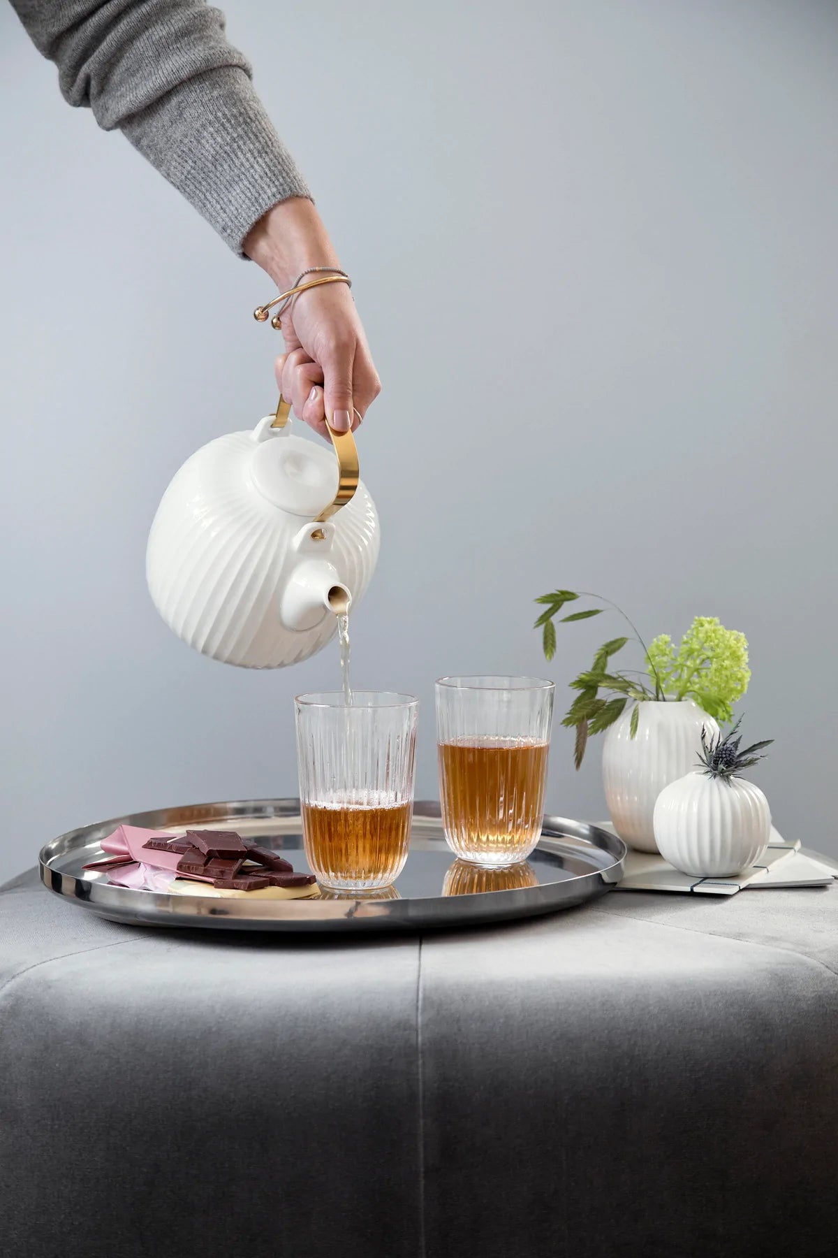 Kähler Hammershoi Teapot 1,2 l White