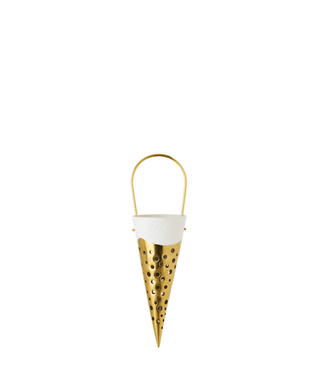 Nobili Cone gold H: 7.1" Ø: 2"